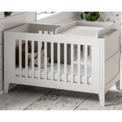 Verschoontafel voor babybed | wit