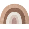 Vloerkleed kinderkamer wasbaar Regenboog 78x110 cm | Roze