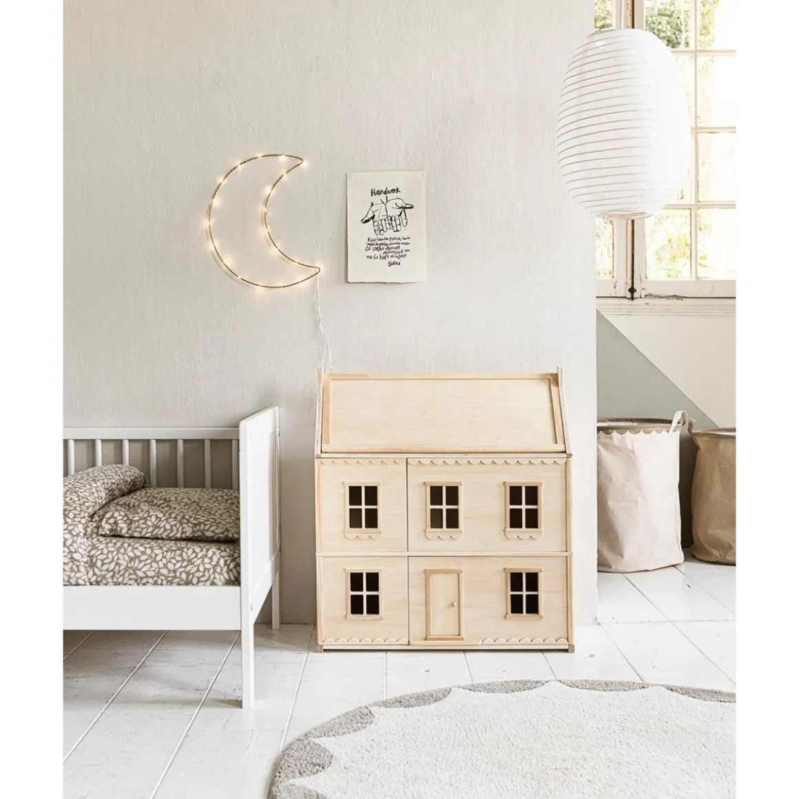 Wandlamp kinderkamer - led | Maan