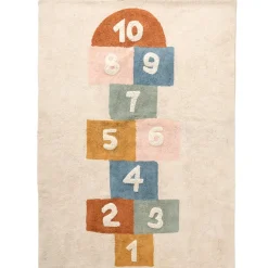 WASBAAR HINKELSPEL VLOERKLEED KLEURRIJK | 120 X 170 CM