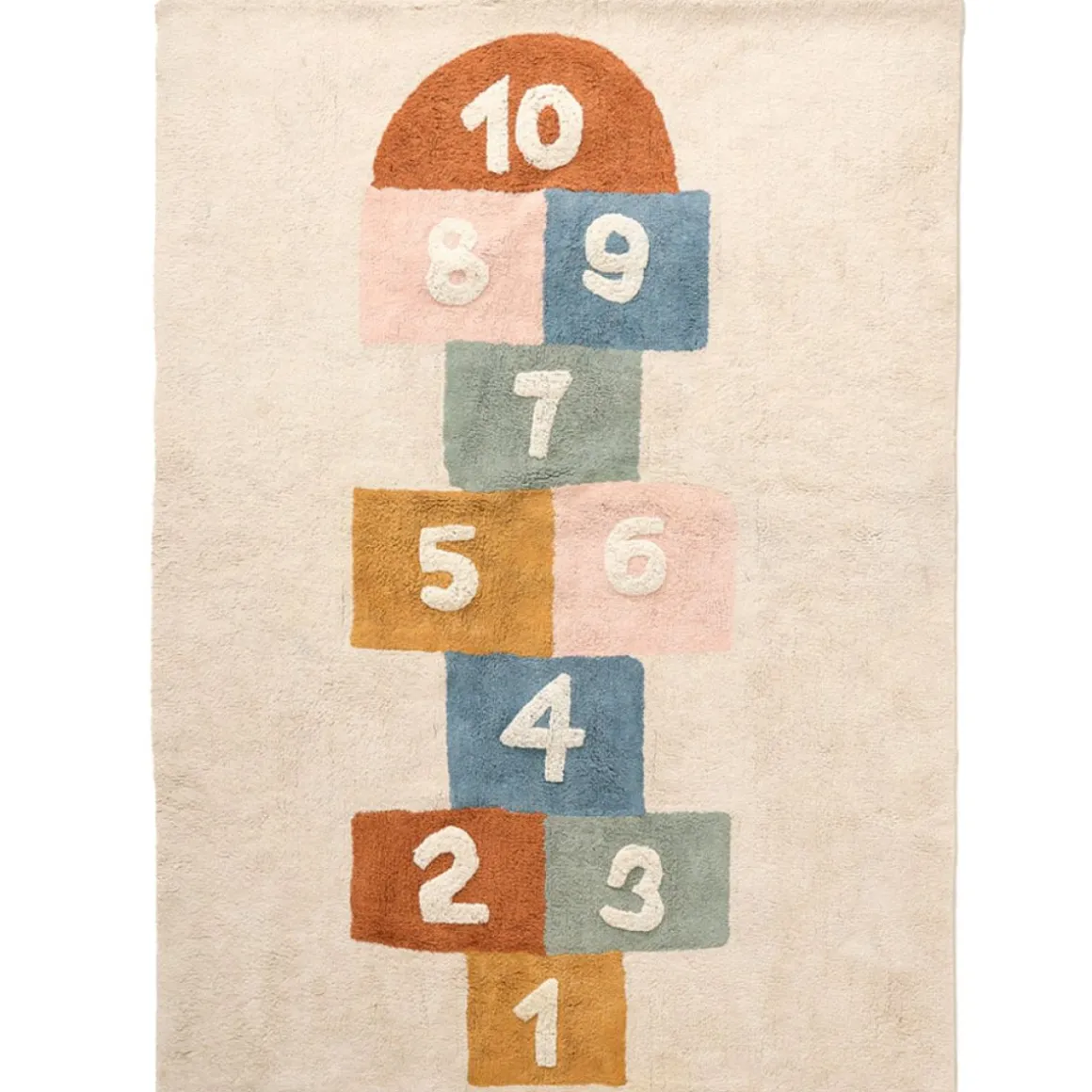WASBAAR HINKELSPEL VLOERKLEED KLEURRIJK | 120 X 170 CM