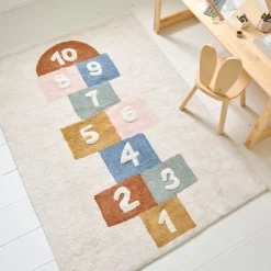 WASBAAR HINKELSPEL VLOERKLEED KLEURRIJK | 120 X 170 CM