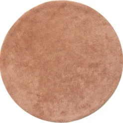 WASBAAR KINDERVLOERKLEED | ROND u00d8110 CM | TERRACOTTA