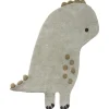 Wasbaar kindervloerkleed 95x120 cm | Dino | Groen