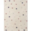 WASBAAR KINDERVLOERKLEED | RECHTHOEKIG 120 X 170 CM | BEIGE MET STIPPEN