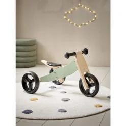 WASBAAR KINDERVLOERKLEED | ROND u00d8110 CM | OFF-WHITE MET STIPPEN