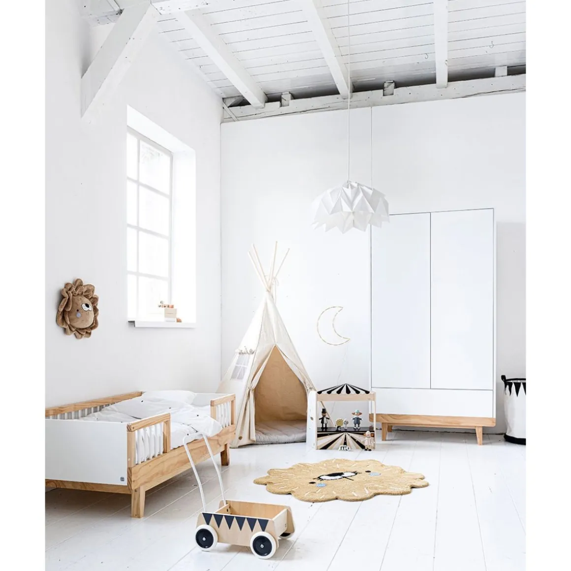 XL Opbergmanden kinderkamer set van 2 | u00abCircusu00bb