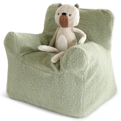 XL zitzak Teddy | kinderfauteuil 1-8 jaar | Zacht groen