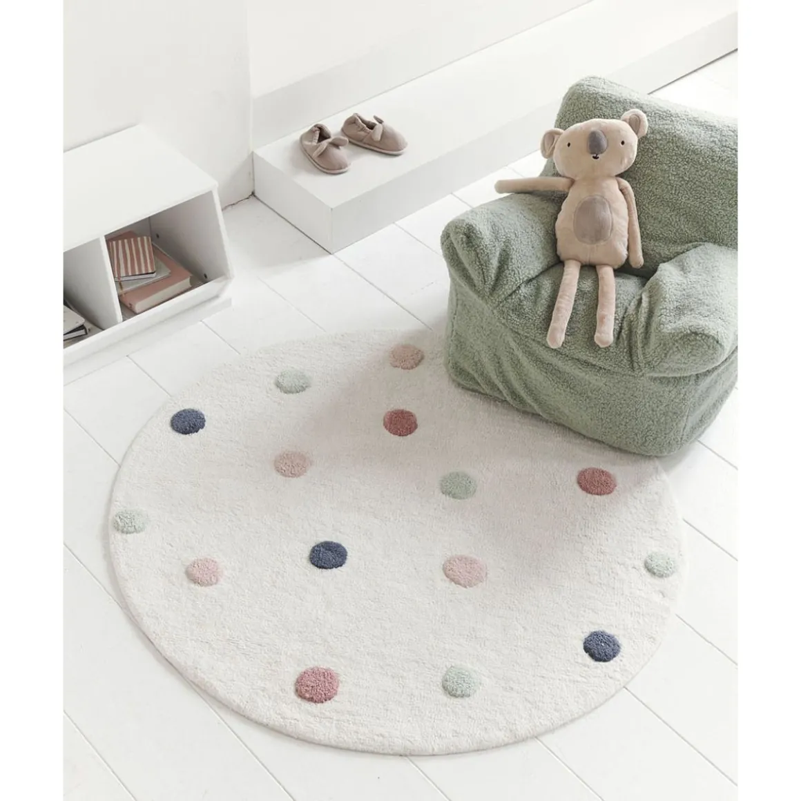 XL zitzak Teddy | kinderfauteuil 1-8 jaar | Zacht groen