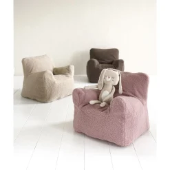 XL zitzak Teddy | kinderfauteuil 1-8 jaar | Roze