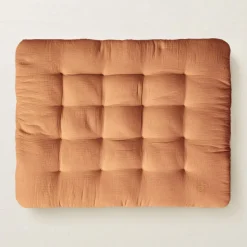 BABY SPEELMAT BISCUIT 110X85CM | BIOLOGISCH MOUSSELINE KATOEN | CARAMEL