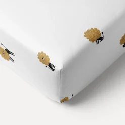 HOESLAKEN u00abLEOu00bb VOOR LEDIKANT 60 X 120 CM | WIT