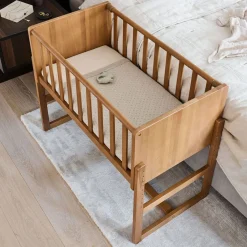 2-IN-1 CO SLEEPER / AANSCHUIFBEDJE u00abNUAGEu00bb | WALNOOT