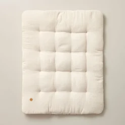 Speelmatras baby biologisch katoen Biscuit | 110x85cm | Beige